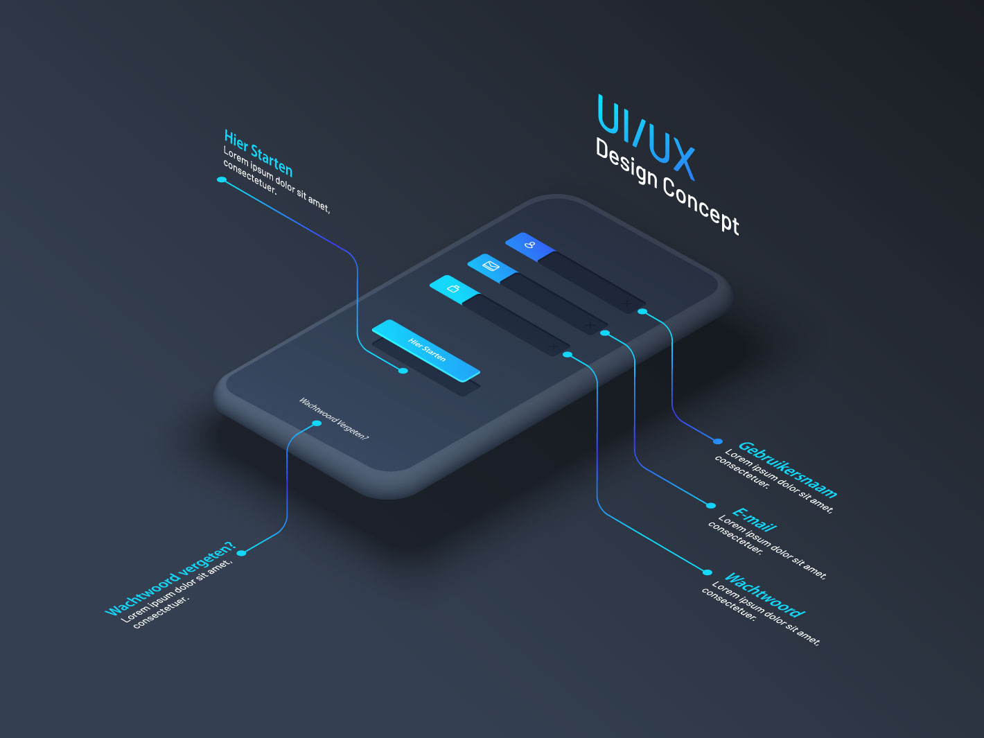 Esther UI UX Design Concept